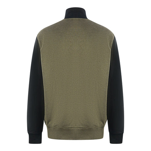 Lyle & Scott Large Golden Eagle Chest Logo Green Zip Up Jumper ML1728V W814