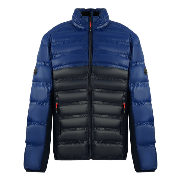 Michael Kors Penton Quilt Fibre Down Blue Jacket