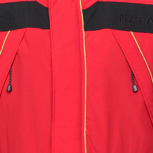 Napapijri Epoch 1 Padded Red Jacket N0YKD7RAR