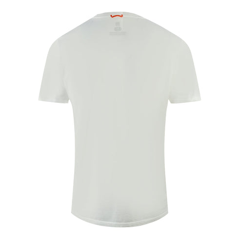 Parajumpers Nate Tee Printed Logo White T Shirt