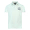 Aquascutum Aldis Crest Chest Logo White Polo Shirt