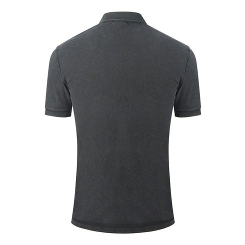 Napapijri Elbas 4 Logo Black Polo Shirt - Nova Clothing