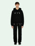 Off-White Classic Hand Logo Black Hoodie