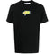 Off White Degrade Thunder Logo Slim Fit Black T Shirt