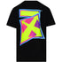Off White Degrade Thunder Logo Slim Fit Black T Shirt