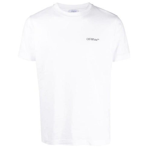 Off-White Scratch Arrow Slim White T-Shirt OMAA027F23JER0100110