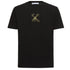 Off White Splash Arrow Design Black T Shirt