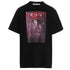 Off White Sprayed Carvaggio Black Oversized T Shirt