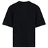 Off White Spray Helvetica Logo Oversized Fit Black T Shirt