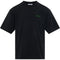 Off White Moon Arrow Skate Fit Black T Shirt