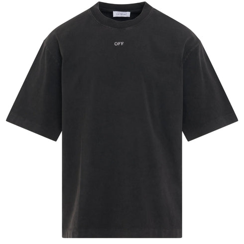 Off White Bacchus Skate Fit Black T Shirt