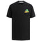Off White Colourful Brush Arrow Logo Oversized Fit Black T Shirt