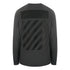 Off White Skate Fit Diag Outline Grey Long Sleeve T Shirt 1