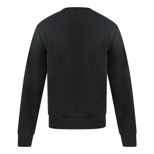 Off White Off White Logo Black Oversized Sweatshirt OMBA025E19D25019 1001