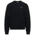 Off White Scratch Tab Box Design Skate Fit Black Sweatshirt
