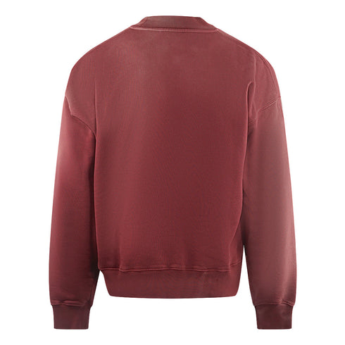 Off White Laundry Skate Fit Red Sweatshirt - Style Centre Wholesale