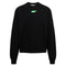 Off White Rave Flyer Skate Logo Black Sweatshirt