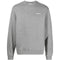 Off White Wave Out Diag Design Grey Slim Sweatshirt
