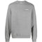 Off-White Wave Out Diag Design Grey Slim Sweatshirt OMBA057C99FLE0130801