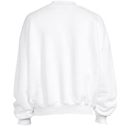 Off White Blurr Book Over White Oversized Sweatshirt