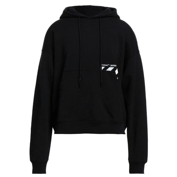 Off-White Pocket Skate Logo Black Hoodie OMBB0085C99FLE005 1001