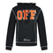 Off White Bold Logo Black Hoodie