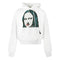 Off White MonaLisa Print Logo White Hoodie OMBB037E20FLE009 0110