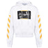 Off White Carav Painting Over White Hoodie