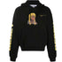 Off White X Theophilus London Bebey Arrow Oversized Black Hoodie