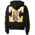 Off White X Theophilus London Bebey Arrow Oversized Black Hoodie