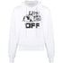 Off White Caterpillar White Hoodie - Nova Clothing