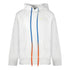 Off White Long Drawstrings White Oversized Hoodie