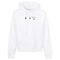 Off White Marker Stencil Logo White Hoodie