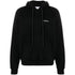 Off White Lunar Arrow Design Black Skate Hoodie