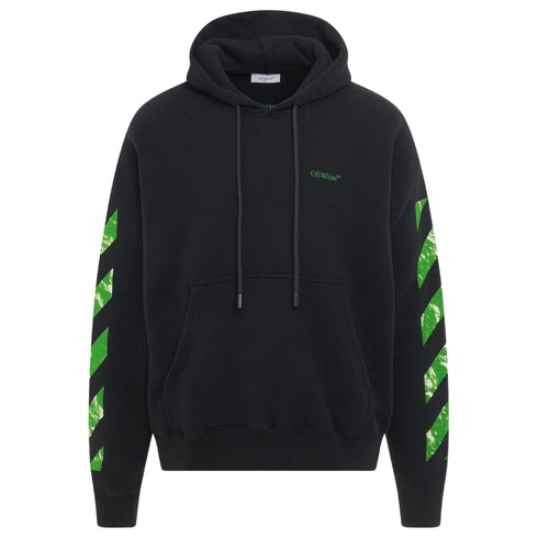 Off White Moon Cam Arrow Black Skate Hoodie