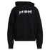 Off White Marker Graffiti Spray Design Logo Black Hoodie