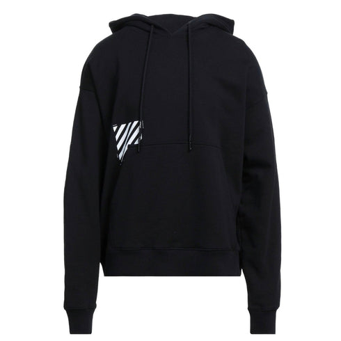 Off White Diag Square Skate Black Hoodie OMBB085S22FLE013 1001