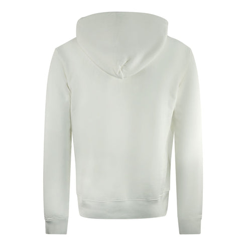 Off White Small Off White Logo White Slim Hoodie OMBB097C99FLE0040110