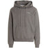 Off White Wave Outline Diag Design Grey Slim Hoodie