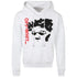Off White Face Arrow Slim Fit White Hoodie
