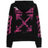 Off White OMBB097G20FLE0041030 Black Sweatshirt
