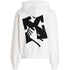 Off White Hand Arrow Boxy White Oversized Hoodie