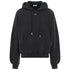 Off-White Black Oversized Hoodie OMBB118F23FLE0091077