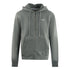 Off White Wave Outline Diag Design Grey Slim Zip Up Hoodie