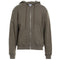 Off White Diag Tab Slim Fit Green Zip Hoodie OMBE013S22FLE00356