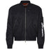 Off White Industrial Black Bomber Jacket
