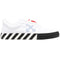 Off White Vulc Low Light Blue Design White Sneakers