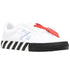 Off White Vulc Low Light Blue Design White Sneakers