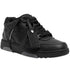 Off White Out Of Office All Black Leather Sneakers