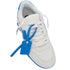 Off-White Blue Tag Out Of Office White Calf Leather Sneakers UK 8